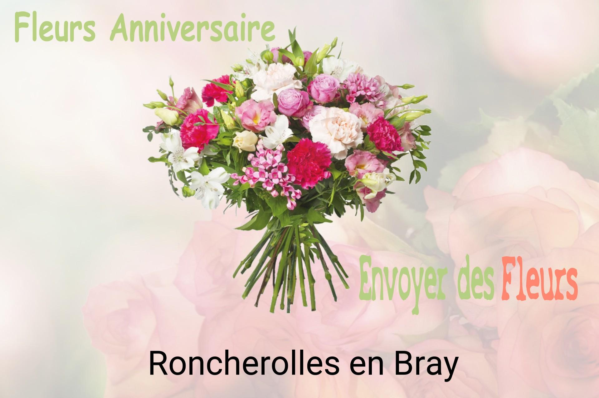 Bouquet de fleurs d’anniversaire livré à Roncherolles-en-Bray