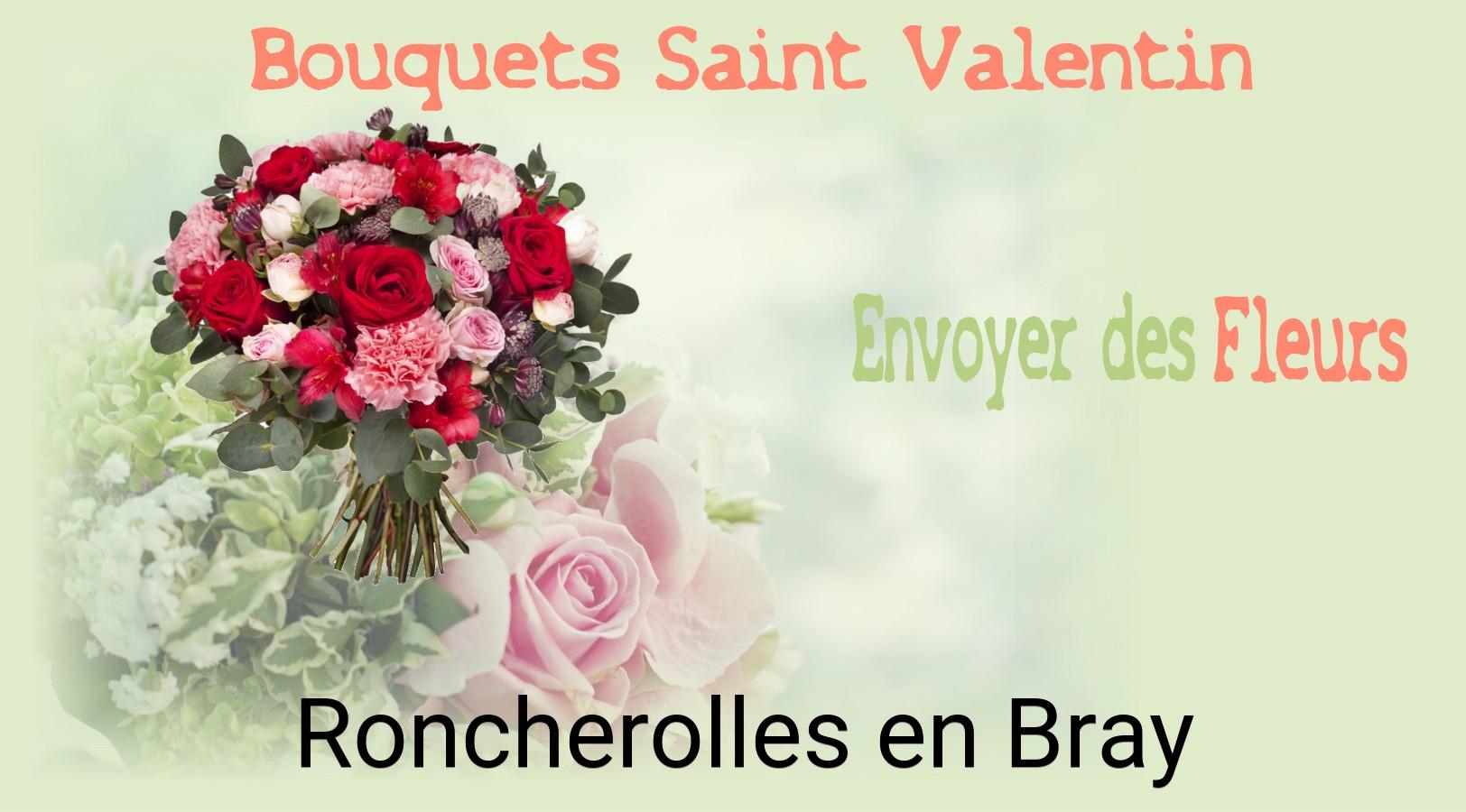 Roses de Saint-Valentin livrées à Roncherolles-en-Bray